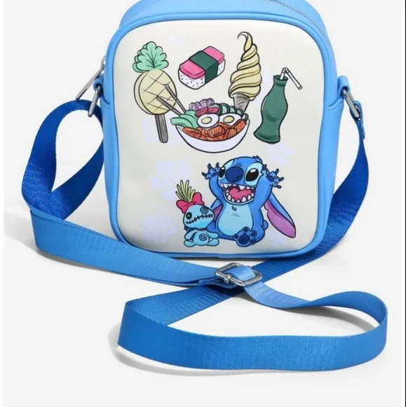 Loungefly Bags Loungefly Disney Lilo Stitch Snacktime With Stitch Crossbody Bag Purse Poshmark